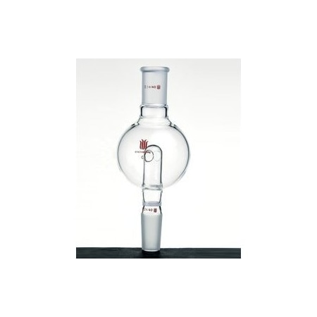 Synthware ROTARY EVAPORATOR TRAP, W/ FRITTED DISC, 24/40-19/22, 100mL A232419